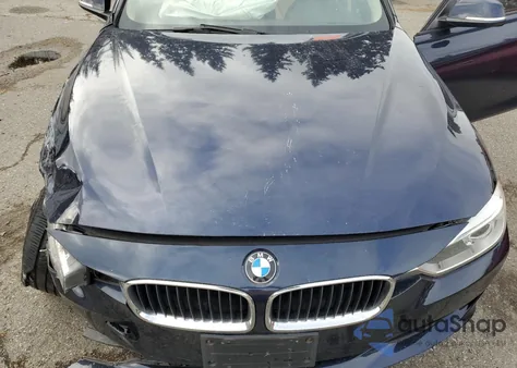2013 BMW 328 I Sulev из США, поврежденный, VIN WBA3C1C56DF436787